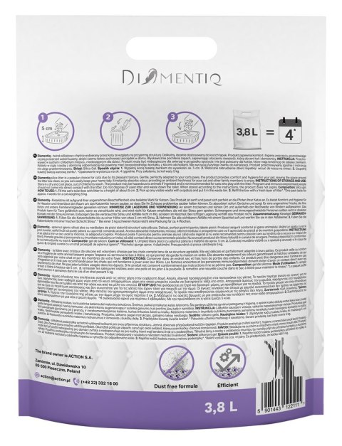 DIAMENTIQ Zestaw Mix żwirków dla kota - 10 szt.