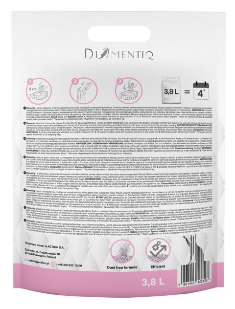 DIAMENTIQ Zestaw Mix żwirków dla kota - 10 szt.