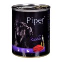 DOLINA NOTECI Piper Animals z królikiem - mokra karma dla psa - 800 g