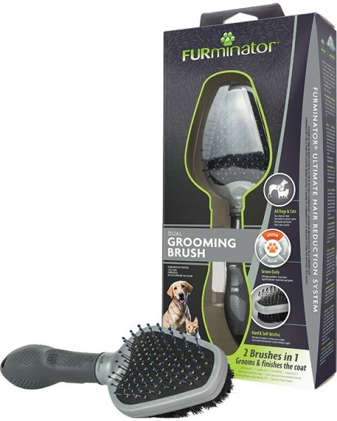 FURminator Szczotka dwustronna dla psa i kota