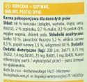 ANIMONDA GranCarno Superfoods kurczak i szpinak - mokra karma dla psa - 800g