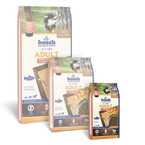 BOSCH Adult Fish & Potato - sucha karma dla psa - 1 kg