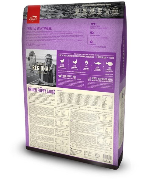 ORIJEN Puppy Large - sucha karma dla szczeniąt dużych ras - 6kg