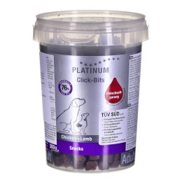 PLATINUM Click-Bits Chicken + Lamb - przysmak dla psa - 300 g