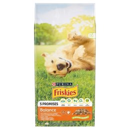 Purina FRISKIES Balance - sucha karma dla psa - 15 kg