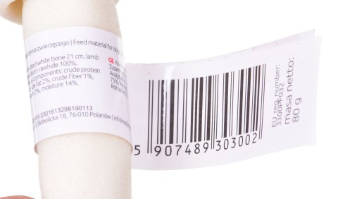 MACED Kość wiązana biała jagnięcina 21 cm - przysmak dla psa - 1 szt