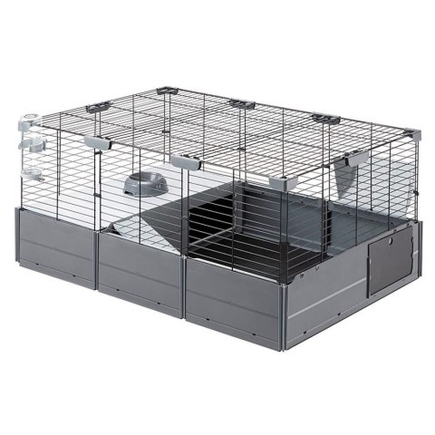 FERPLAST Multipla - klatka modułowa dla królika lub świnki morskiej - 107,5 x 72 x 50 cm