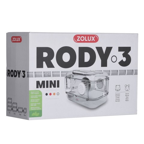 ZOLUX Klatka RODY3 MINI - dla małych gryzoni - kolor biały