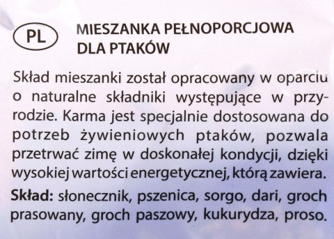 MEGAN Megi Karma zimowa w worku - mieszanka pełnoporcjowa dla ptaków - 1 kg