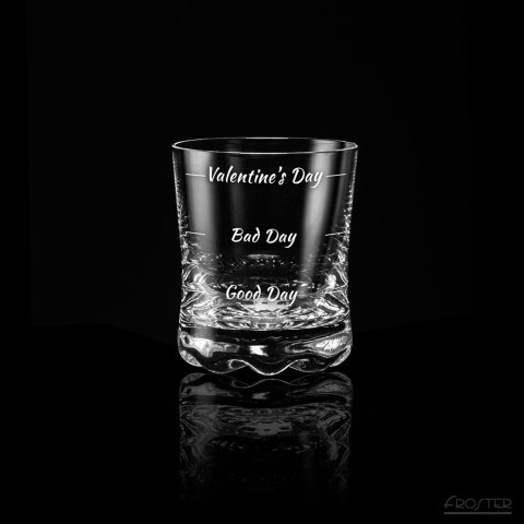 Szklanka do whisky Walentynki dla niej niego