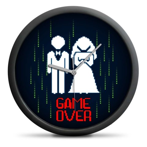 Zegar Game Over dla Nowożeńców śmieszny prezent