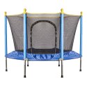 Trampolina ogrodowa dla dzieci siatka 140cm 55inch