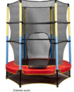 Trampolina do domu ogrodu dla dzieci siatka 140cm 55inch