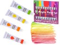 Farby akrylowe w tubkach tubce duży zestaw 24x12ml kolory