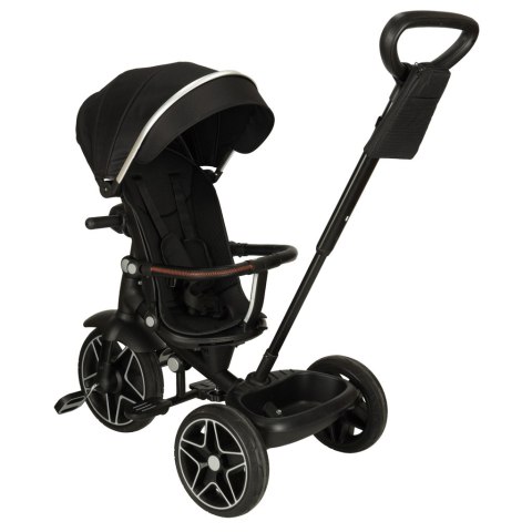 Rowerek trójkołowy TRIKE FIX Elite 2w1 rower spacerówka 6w1 czarny