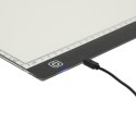 Deska kreślarska tablica tablet graficzny kalka do rysowania podświetlana LED A3