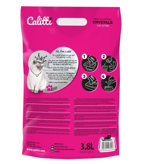 CALITTI Crystals - żwirek silikonowy dla kota - 3,8l