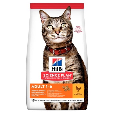 Hill's SP adult, chicken, dla kota3 kg