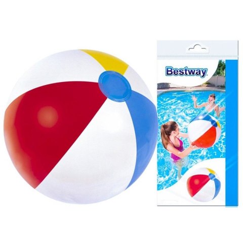 DUŻA DMUCHANA PIŁKA PLAŻOWA NA BASEN DLA DZIECI 51cm BESTWAY
