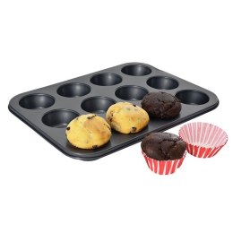 FORMA DO PIECZENIA MUFFINEK NA MUFFINKI FOREMKI PAPILOTKI 12 SZT