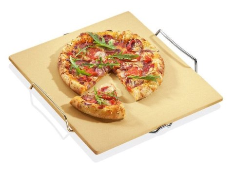KAMIEŃ DO PIECZENIA WYPIEKU PIZZY NA STELAŻU STOJAKU DO PIEKARNIKA