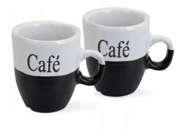KOMPLET 2 MINI KUBKI DO KAWY KUBEK ESPRESSO 150 ml