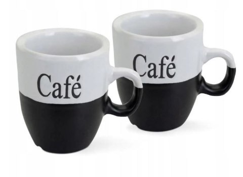 KOMPLET 2 MINI KUBKI DO KAWY KUBEK ESPRESSO 150 ml