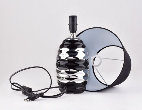 LAMPA NOCNA JET SILVER DO SYPIALNI h 38x22,5 cm