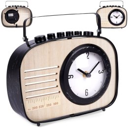 ZEGAR STOŁOWY RADIO RETRO DEKORACYJNY