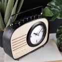 ZEGAR STOŁOWY RADIO RETRO DEKORACYJNY