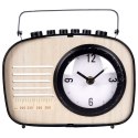 ZEGAR STOŁOWY RADIO RETRO DEKORACYJNY