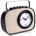 ZEGAR STOŁOWY RADIO RETRO DEKORACYJNY