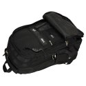 Plecak szkolny 3-komorowy 18 cali Black Vintage