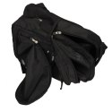 Plecak szkolny 3-komorowy 18 cali Black Vintage