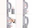 Składana markiza 300x180 cm boczna roleta parawan do ogrodu na taras beżowa MultiGarden