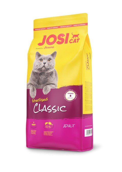 JOSERA JosiCat Classic Sterilised -10kg (WYPRZEDAŻ)