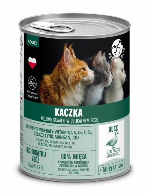 PetRepublic dla kota (adult) z krewetką 400 g