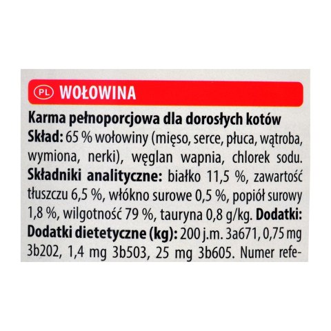 ANIMONDA Carny Adult smak: wołowina 800g