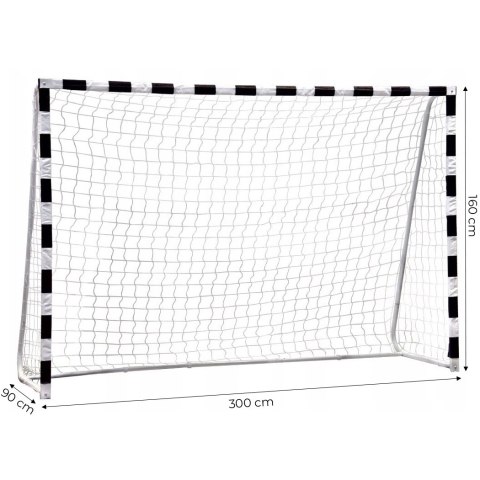 Bramka piłkarska z siatką do piłki nożnej 300x200 cm MultiGarden