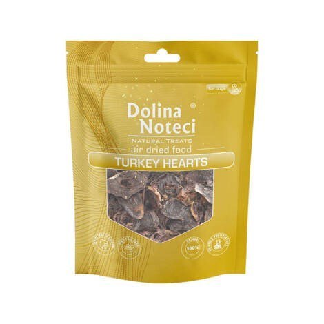 DOLINA NOTECI Treats dla psa serca indyka 170 g