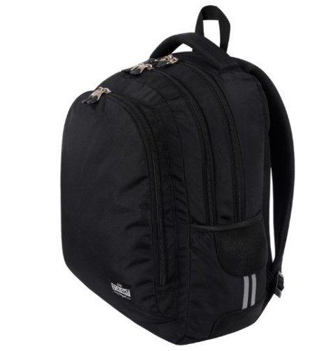Plecak szkolny 3-komorowy 18 cali Black Vintage