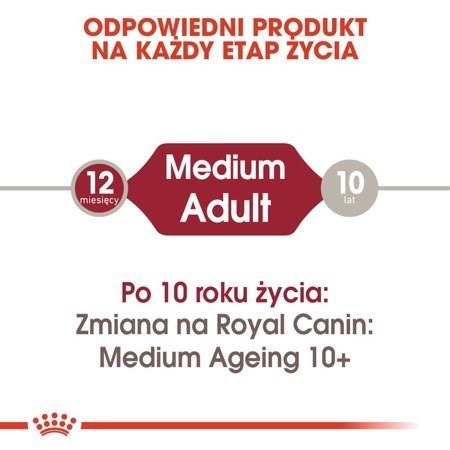 ROYAL CANIN SHN Medium Adult w sosie 10X140G