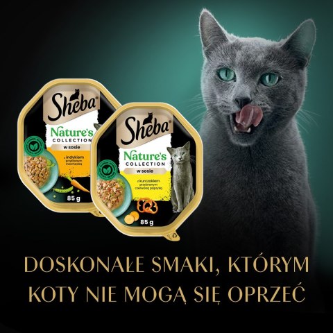 SHEBA Nature's Collection Drobiowe Smaki 8x85g