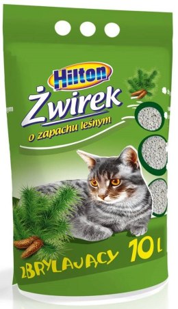 HILTON Bentonitowy żwirek dla kota Leśny - 10 l (WYPRZEDAŻ)