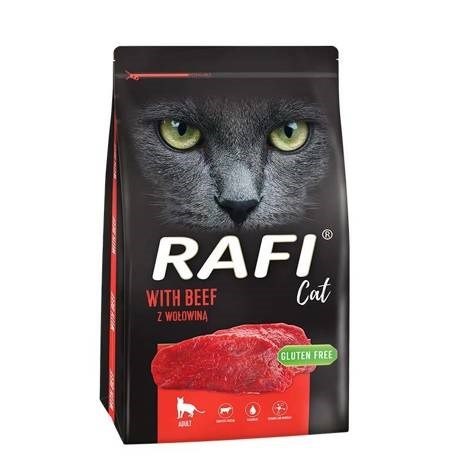 Dolina Noteci Rafi Cat z wołowiną karma sucha 7kg (WYPRZEDAŻ)