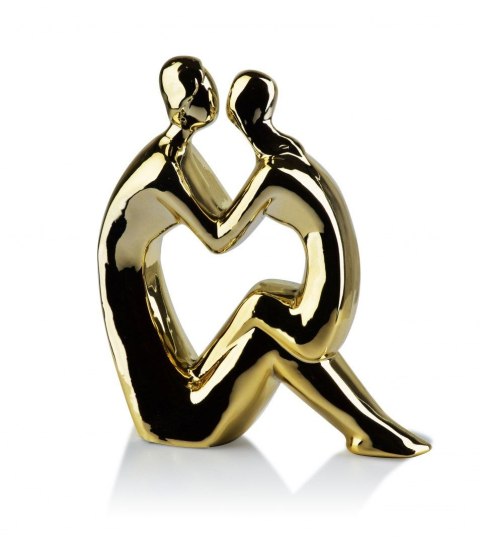 CERAMICZNA FIGURA PARA FIGURKA 5 X 6 X H 17 cm