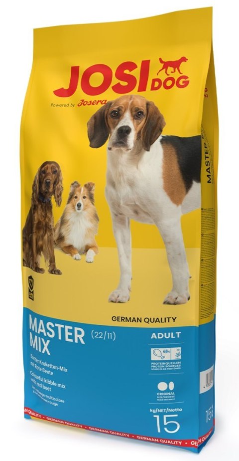 JOSERA JosiDog Master Mix - sucha karma dla psa - 15 kg (WYPRZEDAŻ)