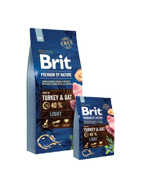 Karma Brit Premium By Nature Light (15 kg ) (WYPRZEDAŻ)