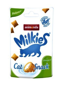 ANIMONDA Milkie Knusperkissen Balance - przysmak dla kota 30g