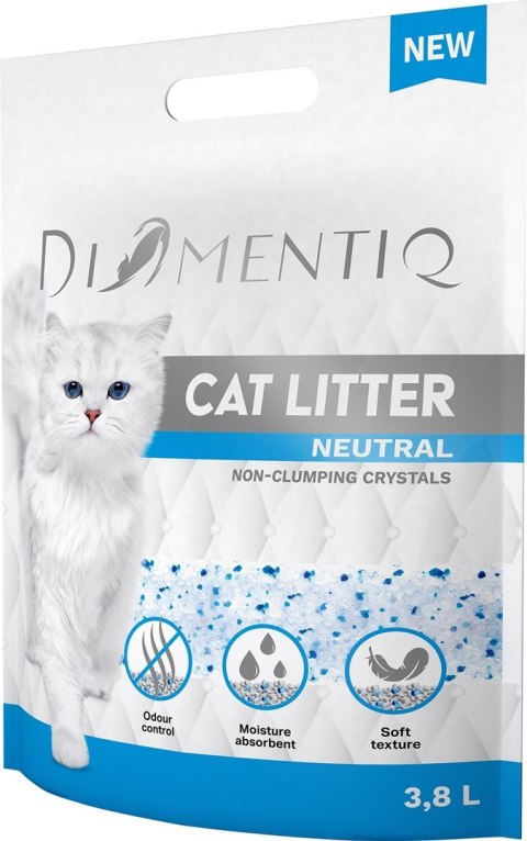 DIAMENTIQ Neutral - żwirek neutralny - 3,8 l (WYPRZEDAŻ)